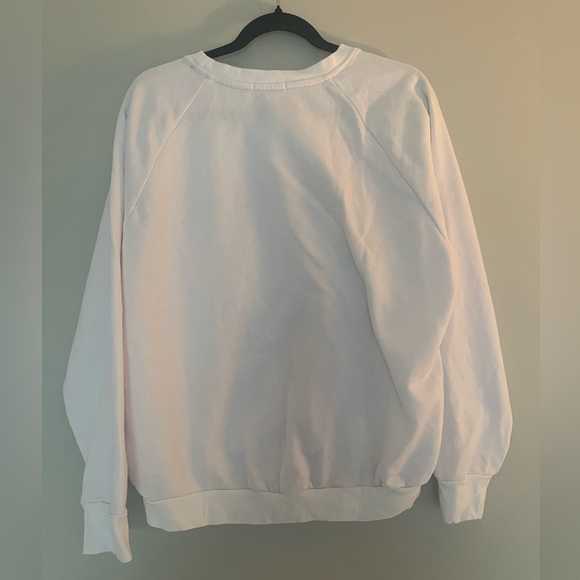 KENSIE Joie de Vivre Graphic White Sweatshirt Large - Picture 5 of 16